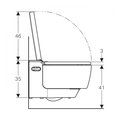 Унитаз-биде Geberit AquaClean Mera Comfort панель белая 146.214.11.1