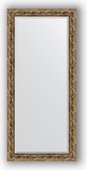 Зеркало Evoform Exclusive 760x1660 с фацетом, в багетной раме 84мм, фреска BY 1309