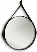 Зеркало Silver Mirrors Kapitan d510, коричневая кожа ФР-00001313