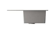 Кухонная мойка Omoikiri Daisen-65-GR с крылом, серый 4993682
