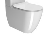 Сиденье для унитаза GSI Pura, с крышкой Slim SoftClose, белый MS86CSN11