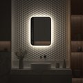 Зеркало с окантовкой Defesto Aura 50x70, LED подсветка, ИК-выключатель, нейтральный белый свет DF 2964R