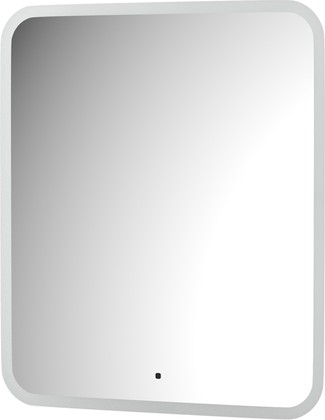 Зеркало с матированием и LED-подсветкой Defesto, 23W, 60x70см, ИК-выключатель, тёплый белый свет DF 3816R