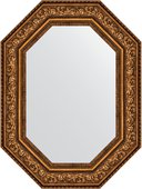 Зеркало Evoform Polygon 600x800 в багетной раме 109мм, виньетка состаренная бронза BY 7257