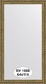 Зеркало Evoform Definite 640x1140 в багетной раме 61мм, золотой акведук BY 1088