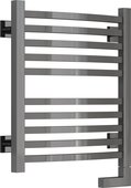 Полотенцесушитель электрический Сунержа Аркус 2.0 500x400, МЭМ правый, чёрный хром 01-5605-5040