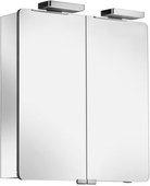 Зеркальный шкаф 70x76см с подсветкой двухдверный Keuco ELEGANCE 21602171301