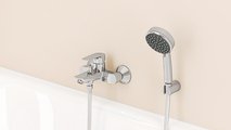 Смеситель для ванны Grohe Start Edge однорычажный, наружный монтаж, хром 24198001