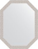 Зеркало Evoform Polygon 530x680 в багетной раме 46мм, мозаика хром BY 7006