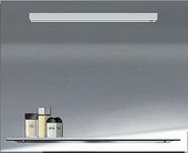 Зеркало 80х100см с подсветкой и стеклянной полочкой, венге Duravit X-LARGE XL 7213 28