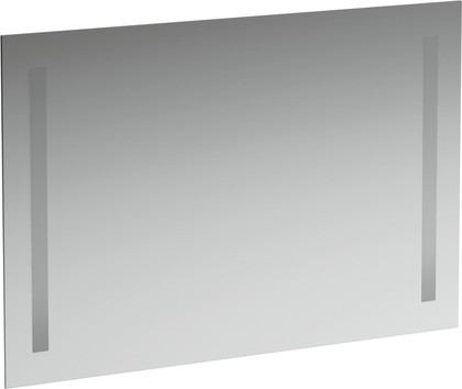 Зеркало 90x62см с двумя встроенными вертикально светильниками Laufen CASE 4.4724.6.996.144.1