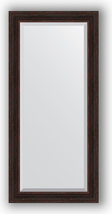 Зеркало Evoform Exclusive 790x1690 с фацетом, в багетной раме 99мм, тёмный прованс BY 3603