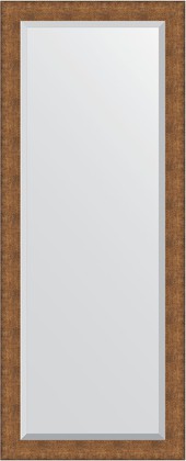 Зеркало Evoform Definite Floor 820x2020 напольное с фацетом в багетной раме 88мм, медная кольчуга BY 6189