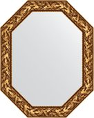 Зеркало Evoform Polygon 780x980 в багетной раме 99мм, византия золото BY 7224