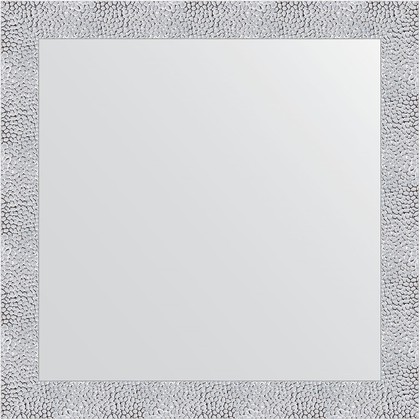Зеркало Evoform Definite 770x770 в багетной раме 70мм, чеканка белая BY 3657