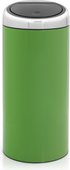 Ведро для мусора 30л зелёное Brabantia Touch Bin 480980
