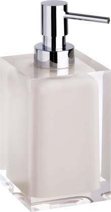 Дозатор для жидкого мыла Bemeta Vista, бежевый, хром 120109016-101