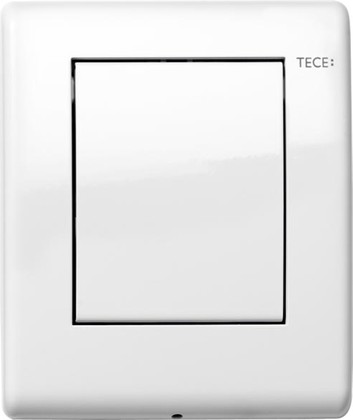 Кнопка управления для писсуара TECE planus, с картриджем для писсуара, белый глянцевый 9242314