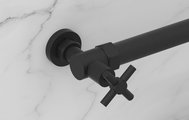 Вентиль Сунержа угловой Крест G1"НРxG3/4"НГ, тёмный титан муар 15-1304-0134