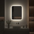 Зеркало с окантовкой Defesto Aura 60x80, LED подсветка, сенсорный выключатель, нейтральный белый свет DF 2967S