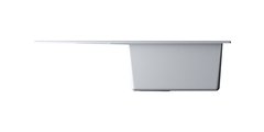 Кухонная мойка Omoikiri Sumi 79-WH с крылом, tetogranit, белый 4993665