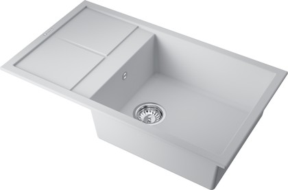 Кухонная мойка Omoikiri Sumi 86A-WH, с крылом, Artceramic, белый 4997104