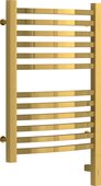 Полотенцесушитель электрический Сунержа Аркус 3.0, 600x400, МЭМ правый, золото 03-5705-6040