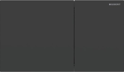 Клавиша для двойного смыва Geberit Sigma70, квадратная, Чёрный матовый / с легкоочищаемой поверхностью 115.622.14.1