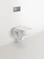 Сиденье с крышкой для унитаза Villeroy & Boch O'Novo, с функцией автоматического опускания (SoftClosing), со снимаемым сиденьем (QuickRelease), Альпийский белый 9M38S101