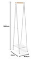 Вешалка для одежды Brabantia Linn Compact, напольная, белый 229862