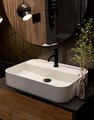 Смеситель для раковины AQUAme Siena, чёрный матовый AQM6210MB