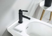 Смеситель для биде Aquatek Классик, чёрный матовый AQ1518MB