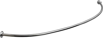 Карниз для ванны Aquatek Дива 1500x900, дуга, хром KARN-0000034