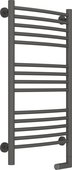 Полотенцесушитель электрический Сунержа Богема 2.0, выгнутая 800x400, МЭМ справа, графит 012-5203-8040