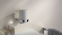 Запасной туалетный ёрш Keuco Collection Moll, с ручкой и крышкой, белый, хром 12764 014000