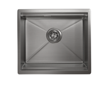 Кухонная мойка Granula Kitchen Space KS-5045U, 500x445, универсальный монтаж, нержавеющая сталь, Сталь сатин 5045U, СТАЛЬ САТИН