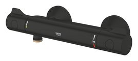 Термостат для душа Grohe Grohtherm 800, матовый чёрный 1022022430