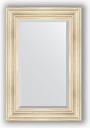 Зеркало Evoform Exclusive 590x890 с фацетом, в багетной раме 99мм, травлёное серебро BY 3419