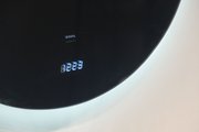 Зеркало Jorno Solo 77, с подсветкой и часами Solo.02.77/W/RL