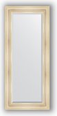 Зеркало Evoform Exclusive 640x1490 с фацетом, в багетной раме 99мм, травлёное серебро BY 3549