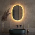 Зеркало Defesto Opti 40x60, LED подсветка, сенсорный выключатель, тёплый белый свет DF 2911S