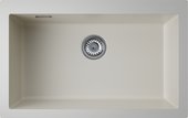 Кухонная мойка Omoikiri Omishima 76-U CR Matt Natceramic, подстольный монтаж, cream матовый 4997573