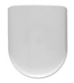 Сиденье для унитаза Haro Wave, быстросъёмное, микролифт, белое 534055