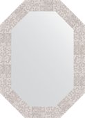 Зеркало Evoform Polygon 520x720 в багетной раме 70мм, соты алюминий BY 7097
