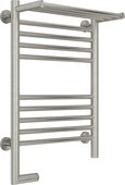 Полотенцесушитель электрический Сунержа Богема 2.0, с полкой, 600x400, МЭМ слева, сатин 071-5206-6040