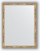 Зеркало Evoform Definite 340x440 в багетной раме 24мм, серебряный бамбук BY 1329
