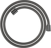 Шланг для душа Hansgrohe Designflex 1600, текстильный, шлифованный чёрный хром 28260340