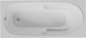 Ванна акриловая Aquatek Лея, 170x75, фронтальный экран, вклеенный каркас, слив справа LEY170-0000057