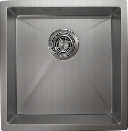 Кухонная мойка Granula 4445U, 440x450, универсальный монтаж, нержавеющая сталь, Сталь сатин 4445U, СТАЛЬ САТИН