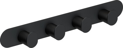 Вешалка Сунержа Round L 370, Матовый чёрный 31-3020-1370